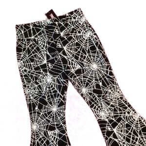 DOLLSKILL TRICKZ N TREATZ XXL TOTAL SPINISTER FLARED PANTS